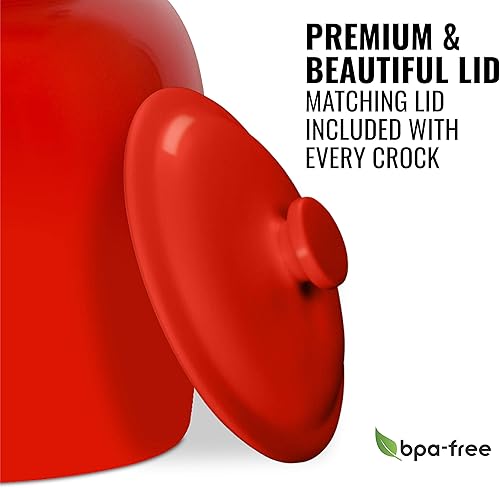 Miniatura 3 de Geo Sports - Dispensador de agua de cerámica de porcelana, grifo de acero inoxidable, válvula y tapa incluidas. Se adapta a jarras de 3 a 5 galones