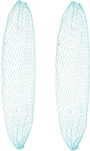 Miniatura 8 de Amosfun Decor 4 Pcs Fishnet Party Decorations Manual Cotton Rope Photo Seaside Fishing Net