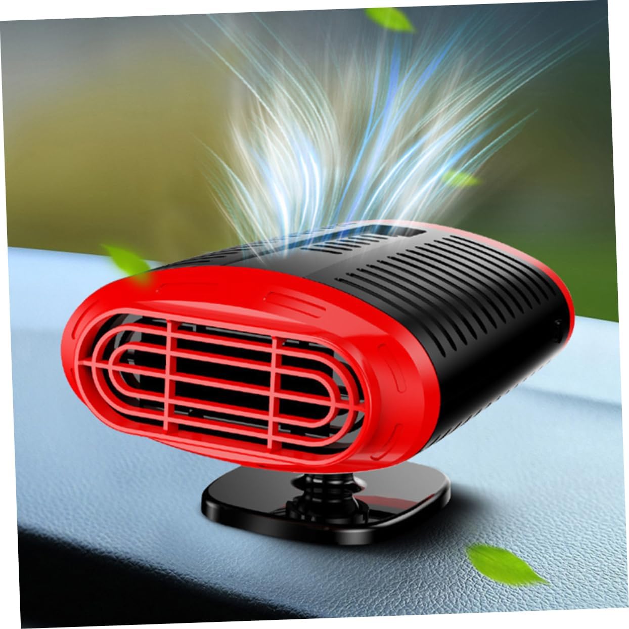 SUPVOX 1pc Portable Vehicle Heater Fan Windshield Defogger for Safe Driving Quick Frost Fog Removal for Car Camping and Winter Travel