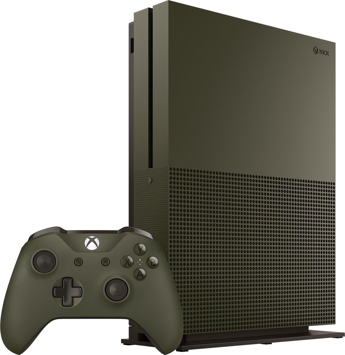 Xbox One S 1TB Console, Military Green (Renewed)