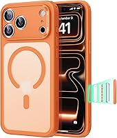 Vista 23 de ESR Serie Cloud Funda para iPhone 15 Pro con MagSafe, soporta carga magnética, delgada, de silicona líquida, absorción de golpes, protección