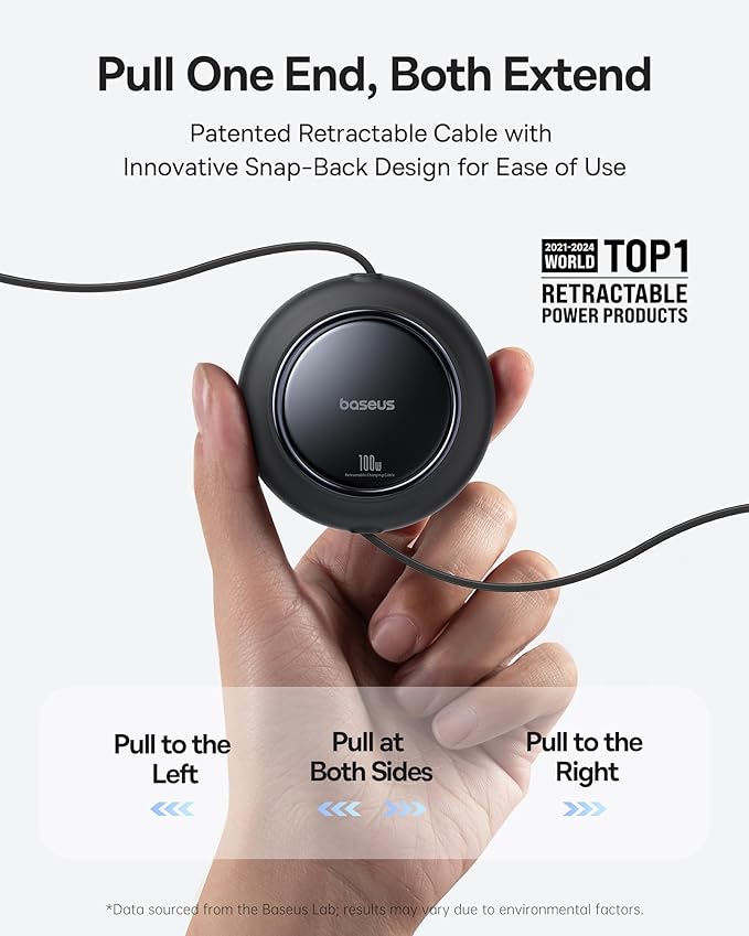 Baseus Laptop Docking Station y Cable USB C Retráctil miniatura 9
