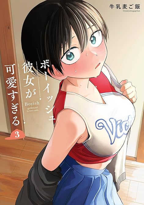 『ボーイッシュ彼女が可愛すぎる 3巻』の表紙イラスト 電子書籍 漫画