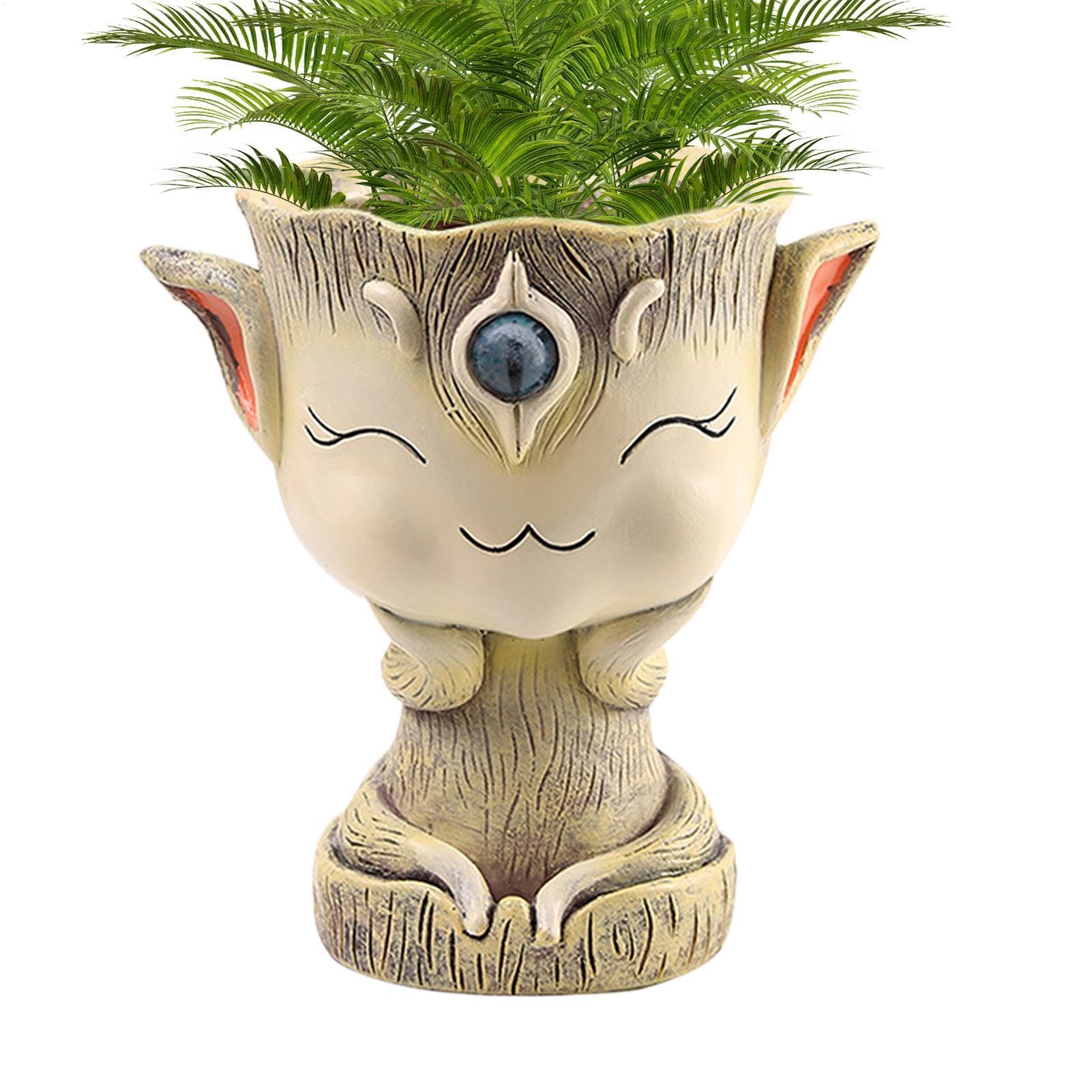 Jardinière succulente fantaisie pour décorer votre bureau de salon
