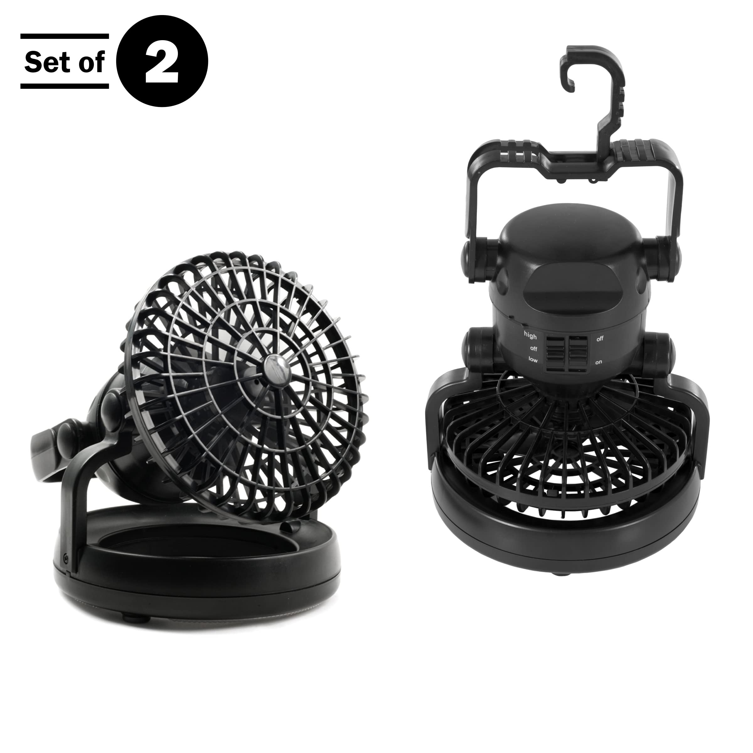 whetstone 2 in 1 tent led camping ceiling fan