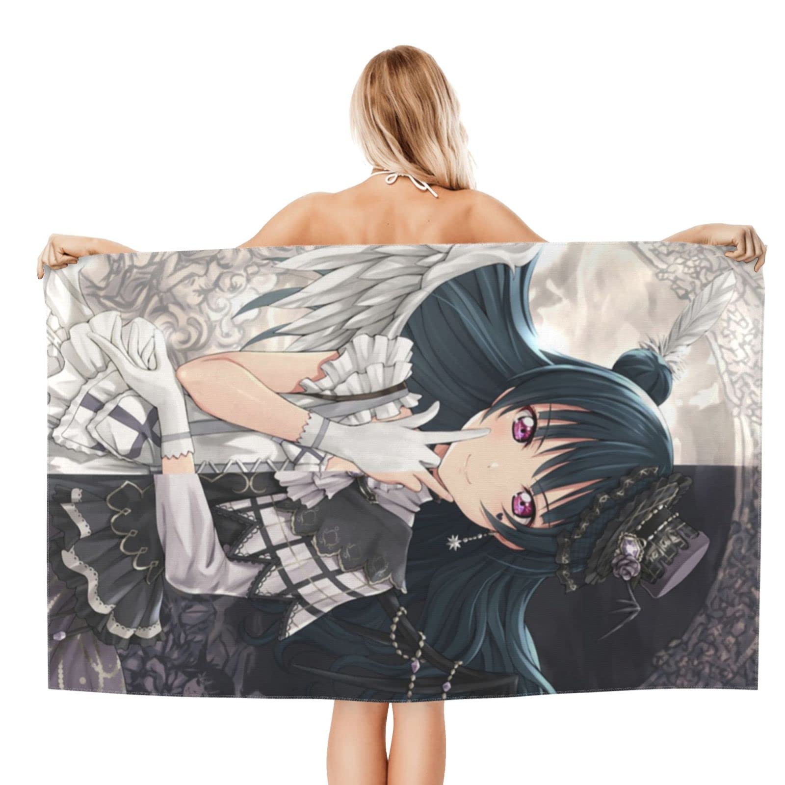 Amazon｜ラブライブ スクスタ 津島善子 バスタオル マイクロファイバー