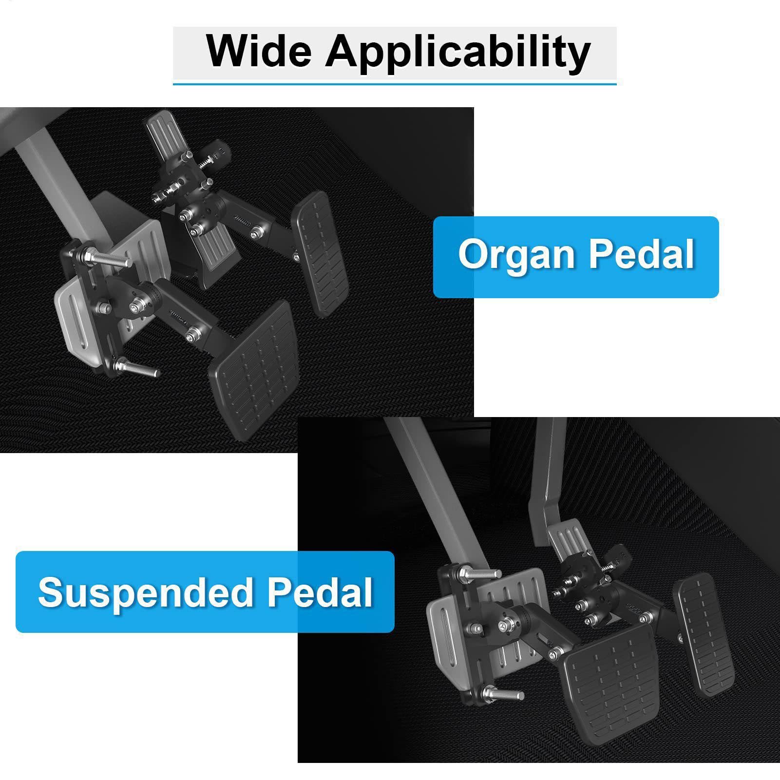 Auto Pedal Extender Kupplungspedal Extenders Bremspedal Zubehör Gaspedal Extender Kurze Fahrer Pedal Verlängerungen Pedal Extender Einstellbar Auto Pedal Anti-Rutsch Pedal Extender
