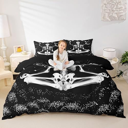 Vista 85 de Funda de edredón con estampado de gatos de dibujos animados, para niños, niñas, amantes de los gatos, funda de edredón rosa con corazón y fresa