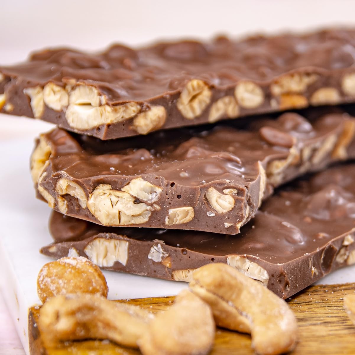 Wockenfuss Candies Cashew Bark - Milk - 2lb