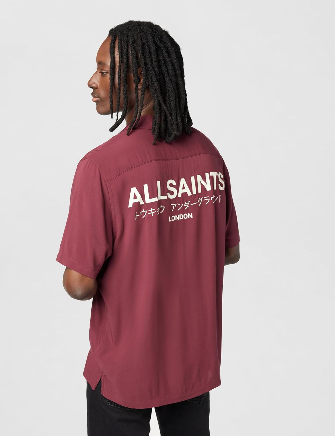 Allsaints Mens Underground Ss Shirt - Image 4