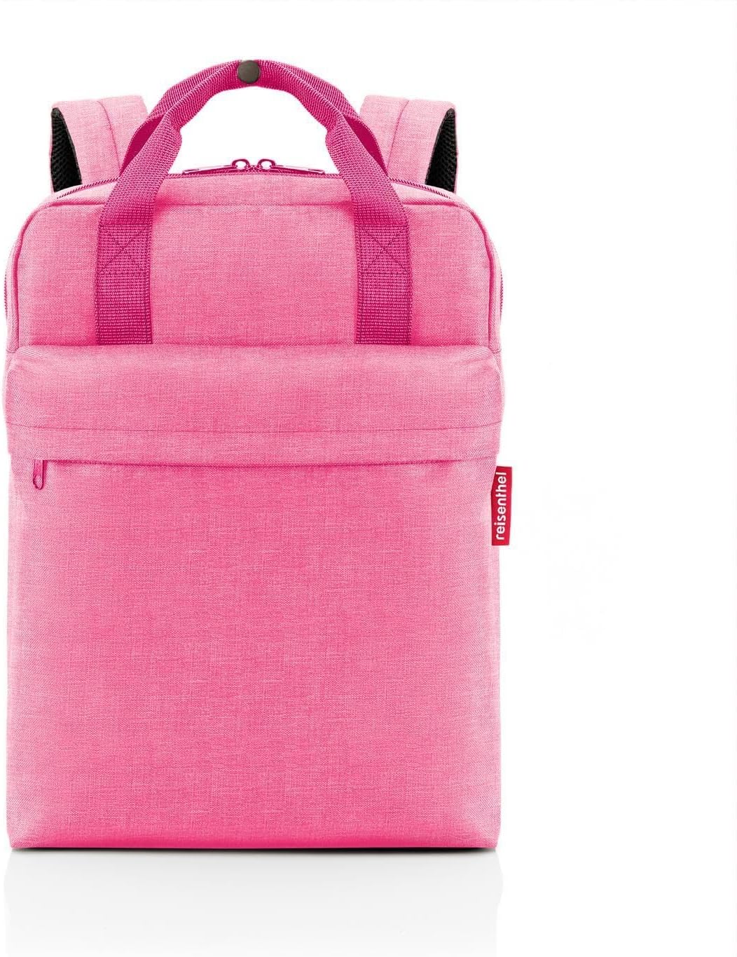 reisenthel allday backpack M iso - versatile day backpack, hanging bag, for commuting, shopping tour or city trip, Twist silver, M, Sports
