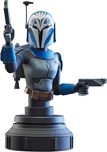 Miniatura 3 de Diamond Select Toys Star Wars: The Clone Wars: Bo-Katan Kryze - Busto a escala 1:7, multicolor