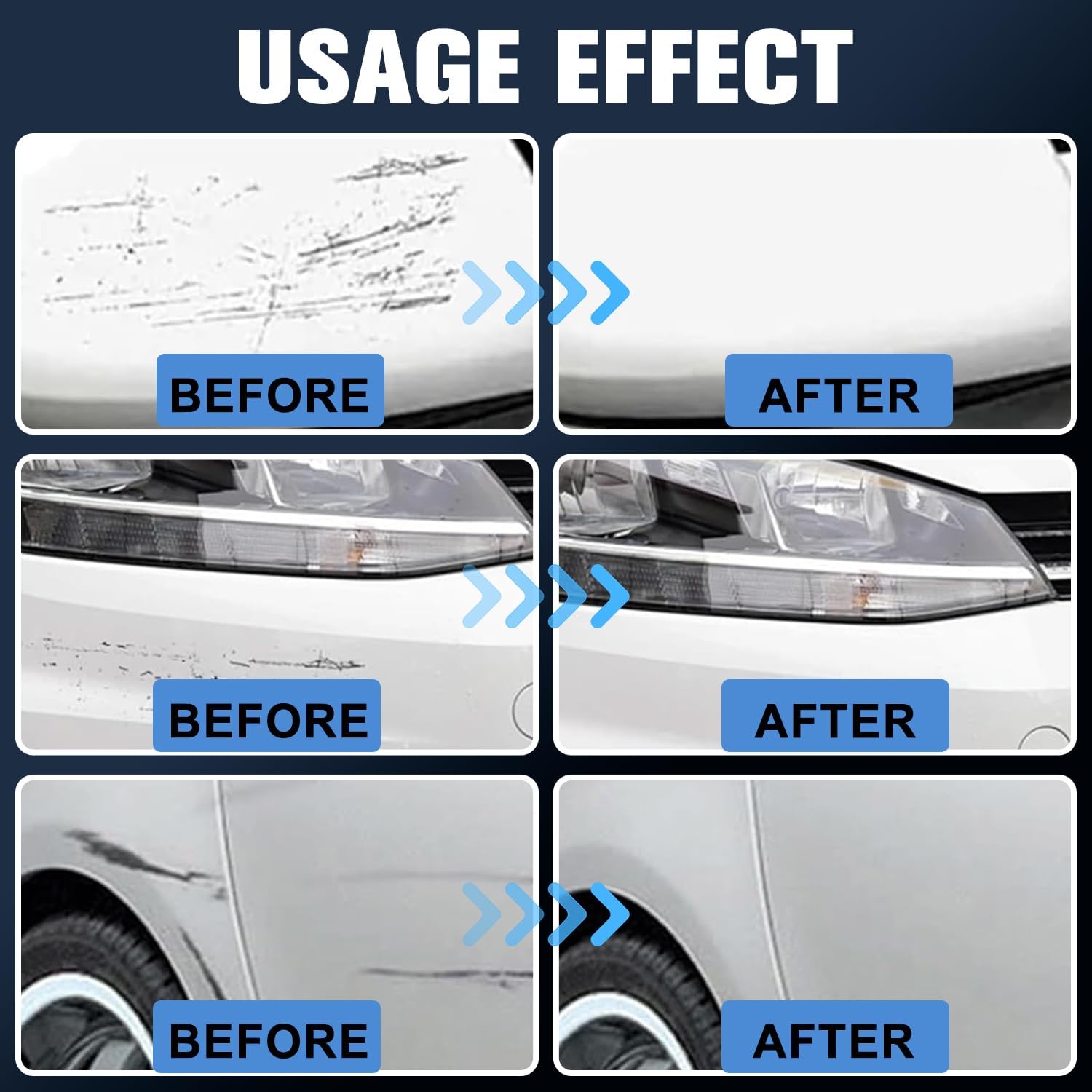 Car Scratch Remover, 2025 New Scratch Repair Paste,Scratch Remover for Vehicles,Car Cleaning Kit,Car Polishing Wax Vehicles for Deep Scratches (1Pcs)