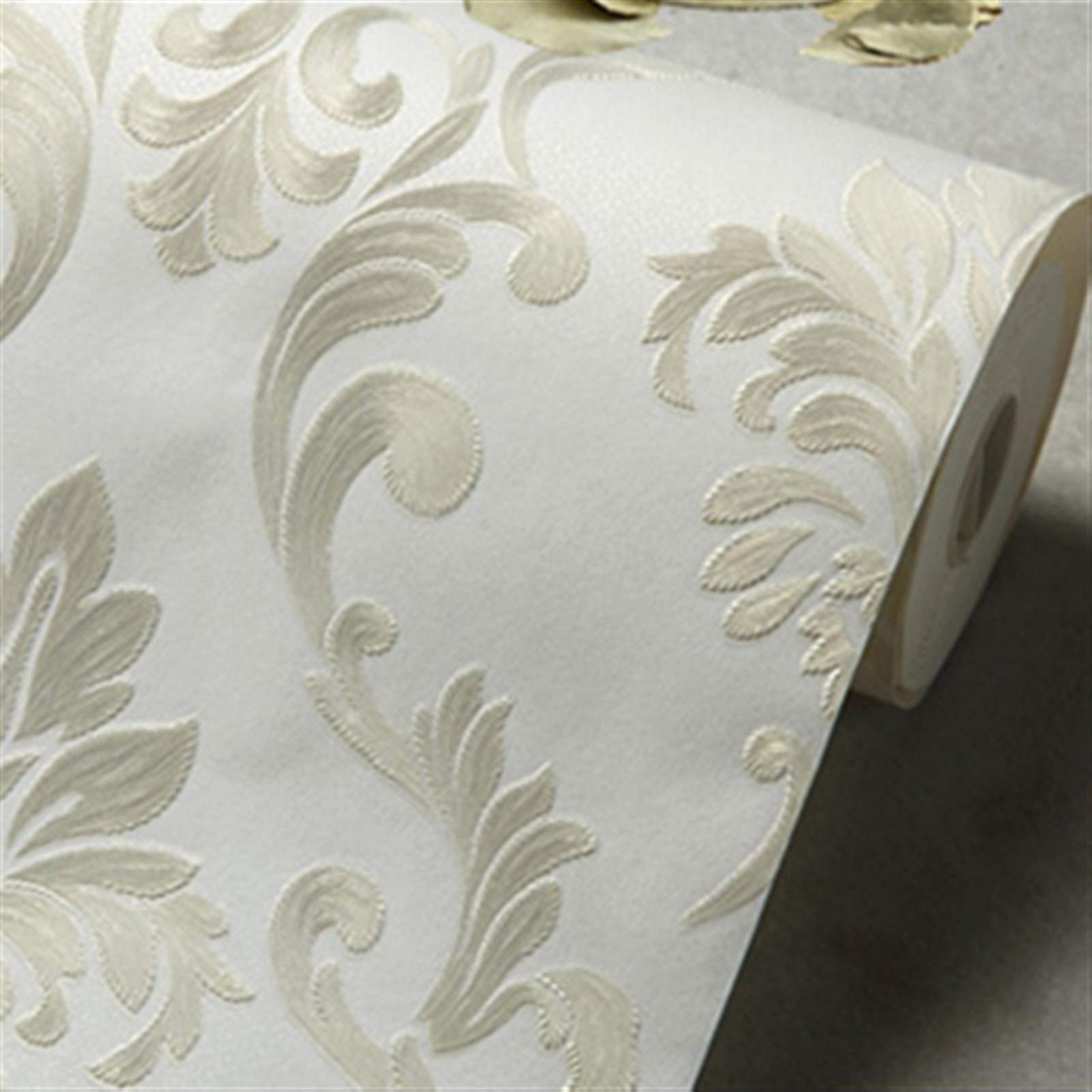 Amazon Co Jp Adgeaab 寝室の壁紙 リビングルームエンボステクスチャの壁紙3dの家の装飾の背景の壁ダマスク織の壁紙 壁紙 色 E Dimensions 10m 0 53m Diy 工具 ガーデン