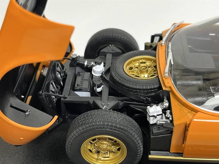 Amazon | ウィリー ランボルギーニ ミニカー1/18 MIURA SV 1971