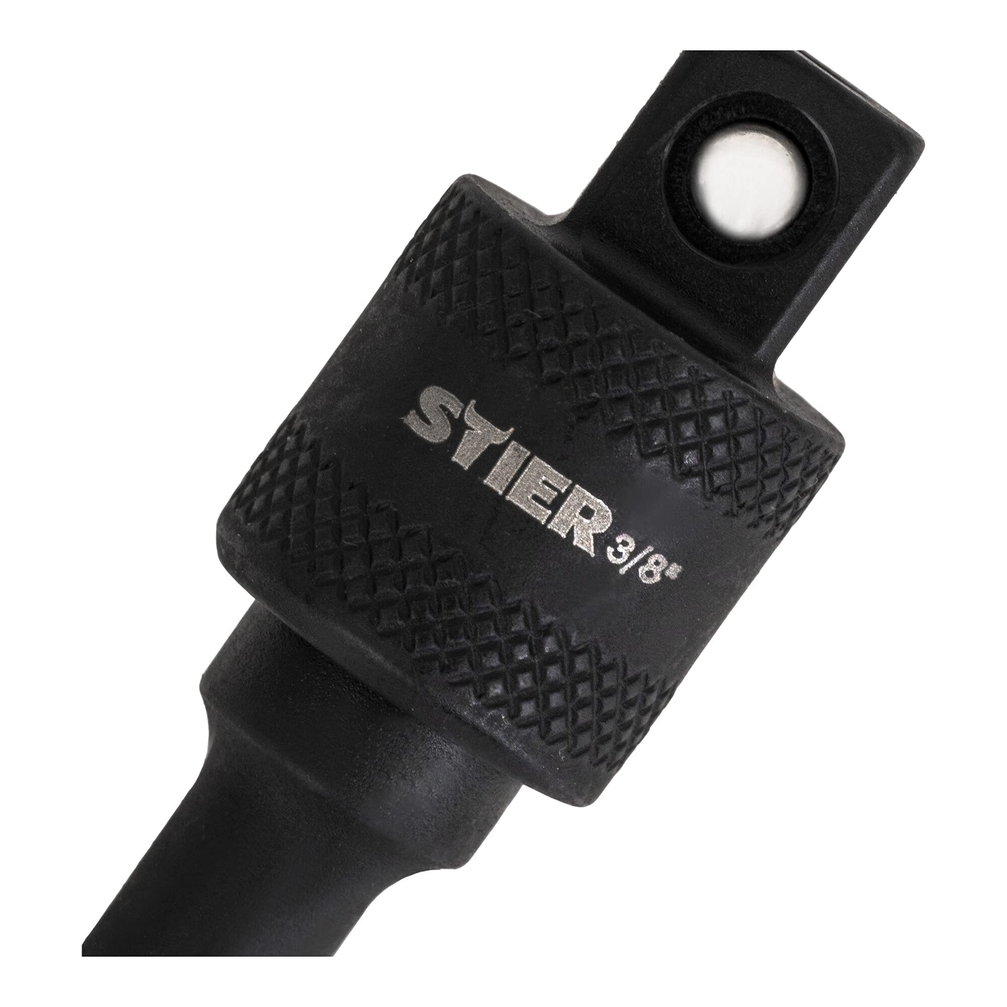 STIER Bit-Adapter 3/8" – Sechskant Auf Vierkant, Für Stecknüsse, Mit Schnellverschluss, Für Akkuschrauber