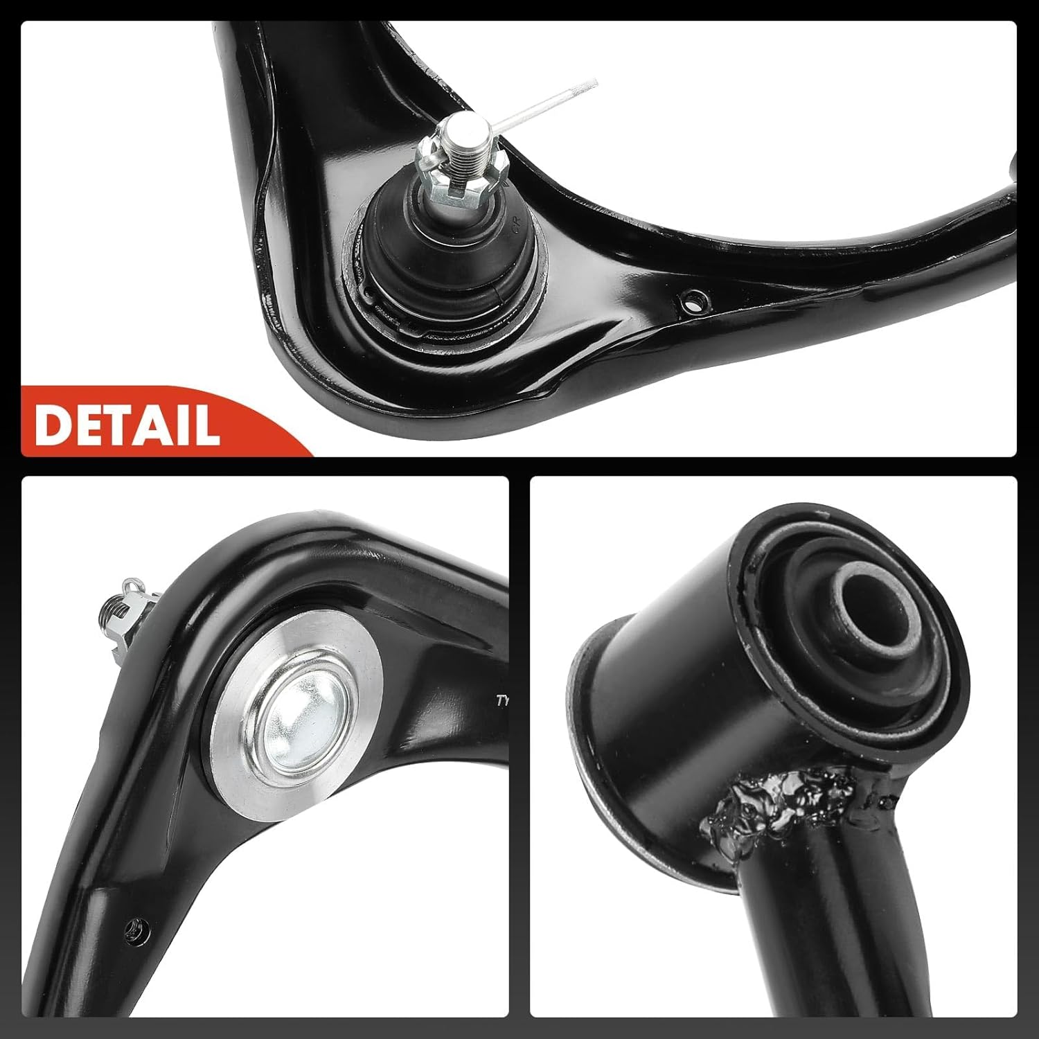 A-Premium Front Right Upper Control Arm, with Ball Joint & Bushing, Compatible with Toyota Tacoma 2005-2023