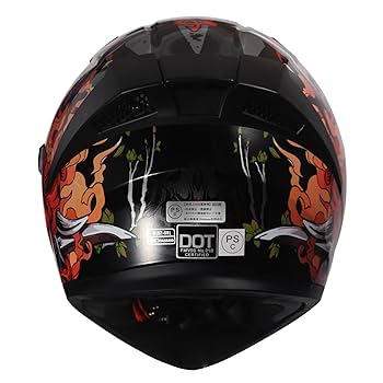 ヘッドギア masuconit Amazon.com: KYPARA Full Face Motorcycle Helmet with Internal