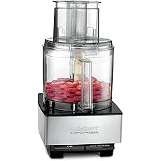 Cuisinart DFP-14BCWNYAMZ Food Processor, 14 Cup, Stainless Steel, White