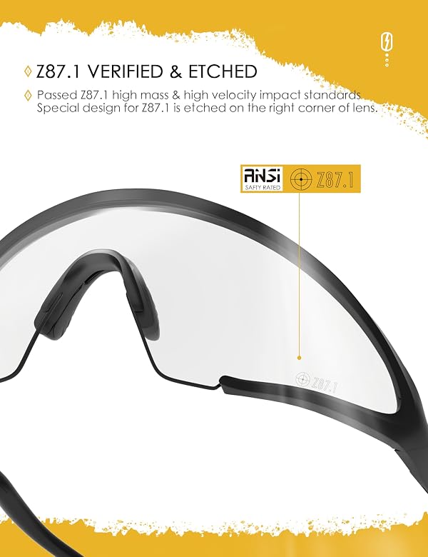 AOZAN ANSI Z87.1 Replacement Lenses for Oakley Ellipse OO9490 Sunglasses - HI-DEF Clear by AOZAN - Used condition - Image 3