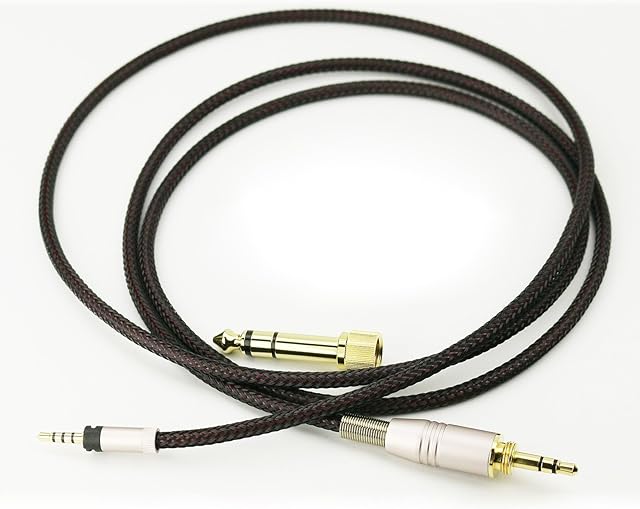 Replacement Audio Upgrade Cable for Sennheiser HD4.40, HD 4.40 BT, HD4.50, HD 4.50 BTNC, HD4.30i, HD4.30G Headphones 1.2meters/4feet