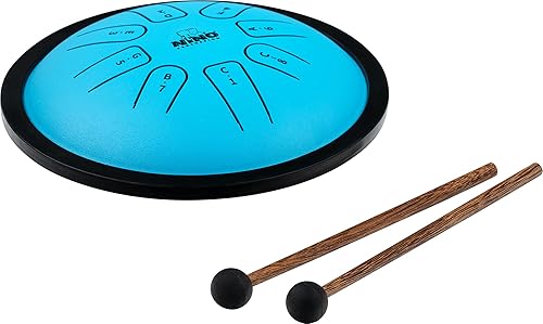 Melodic Steel Tongue Drum, 8 Notes — Instrument for Classroom