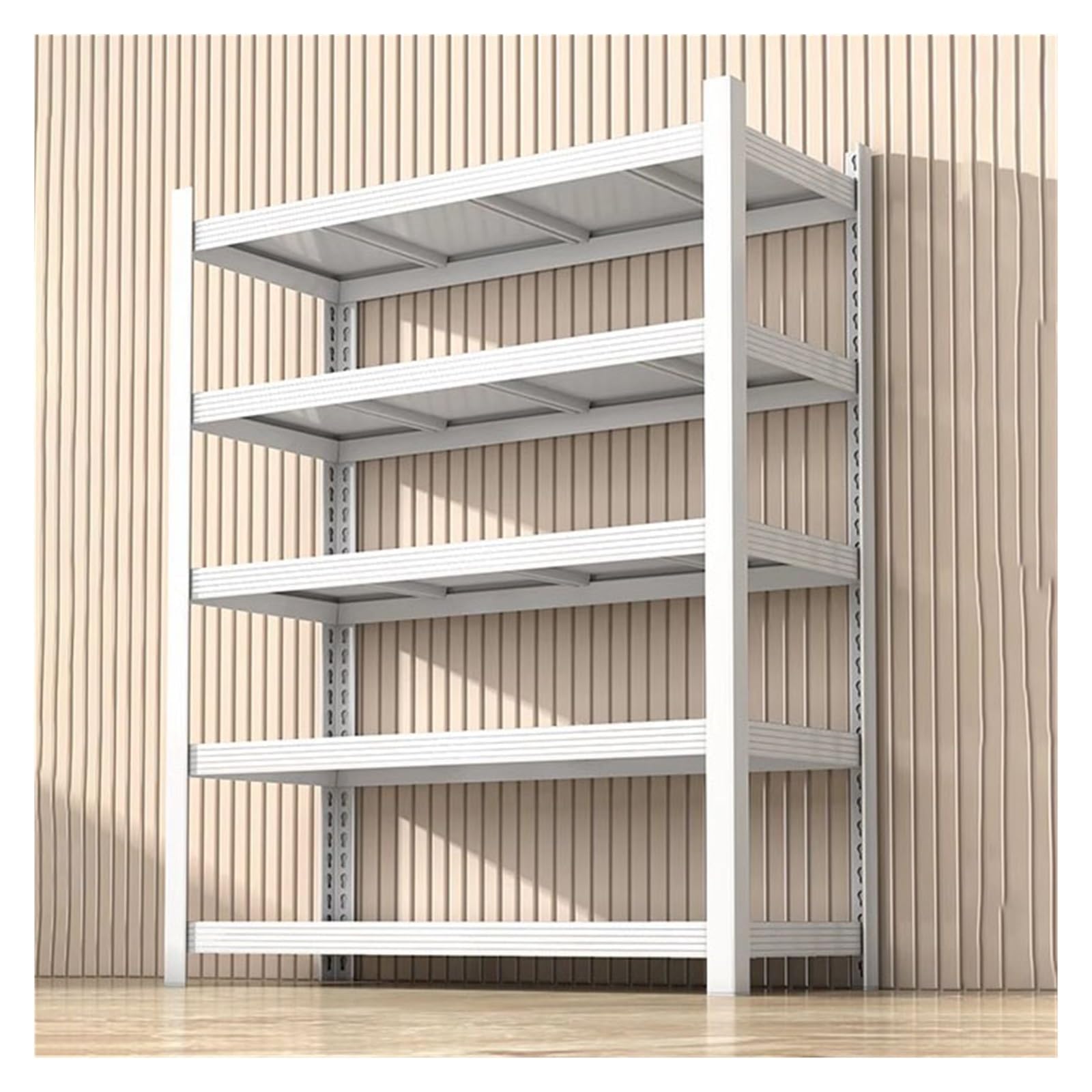 Étagère réglable charge lourde meuble de rangement métallique entrepôt 90x30x183