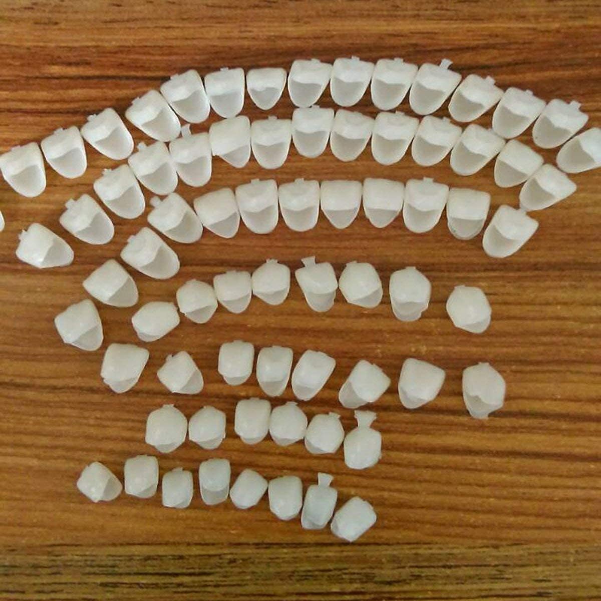 AZDENT Dental Temporary Crown Veneers Materials for Anterior Front Teeth 3 Sizes Mixed for Lateral Incisor,Central Incisor : Beauty & Personal Care