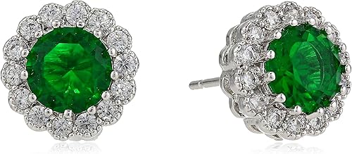 Miniatura 3 de Crystalline Azuria Conjuntos de joyas para mujer, conjuntos de joyas de boda, conjunto de joyas nupciales con collar y aretes para novia circonita