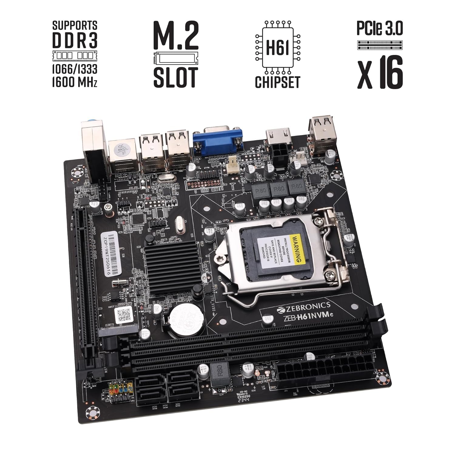 Amazon.in: Buy H61 Motherboard Assembled Kit With ATX Processor I5