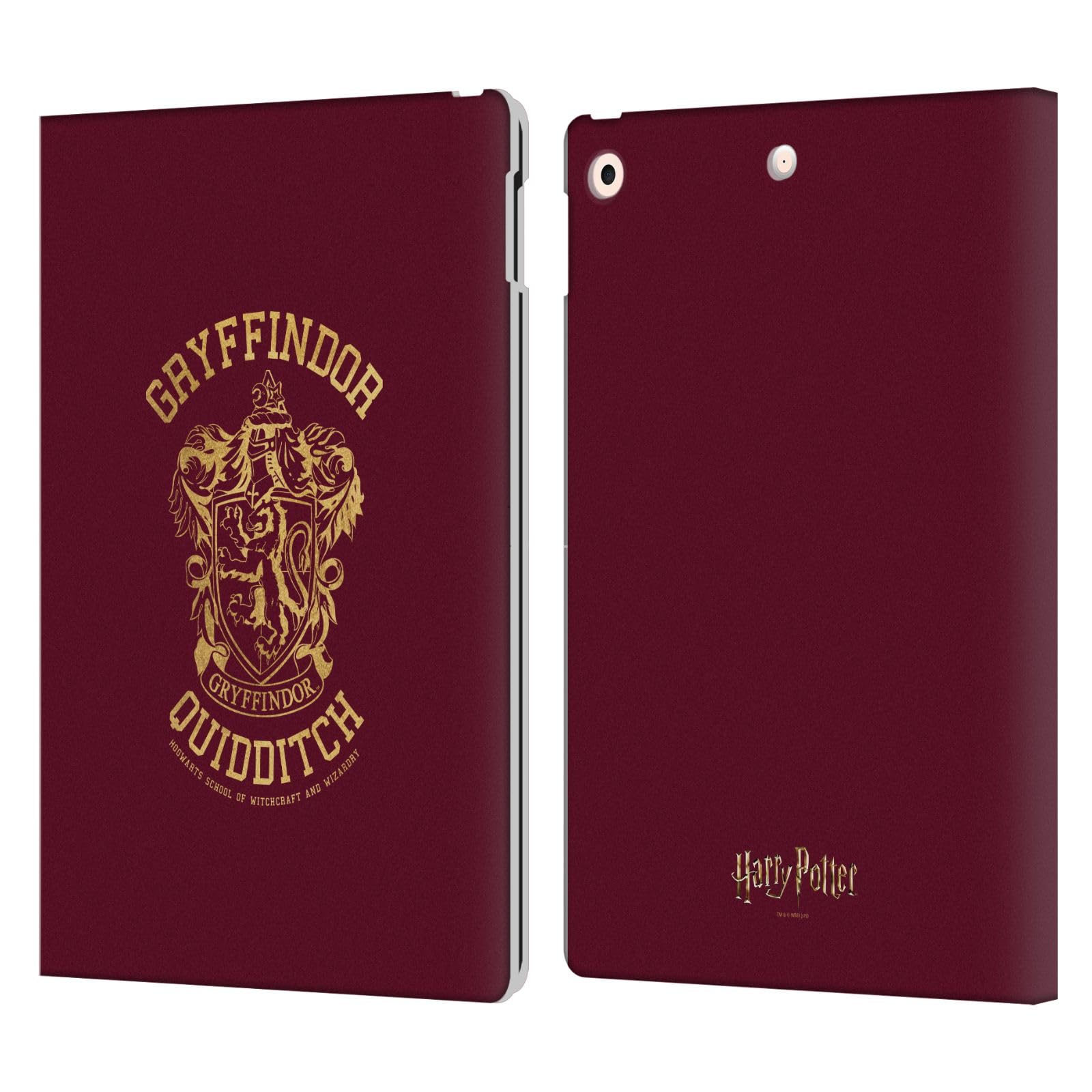Protection iPad 10.2 Harry Potter Gryffindor étui cuir multi-génération - 8