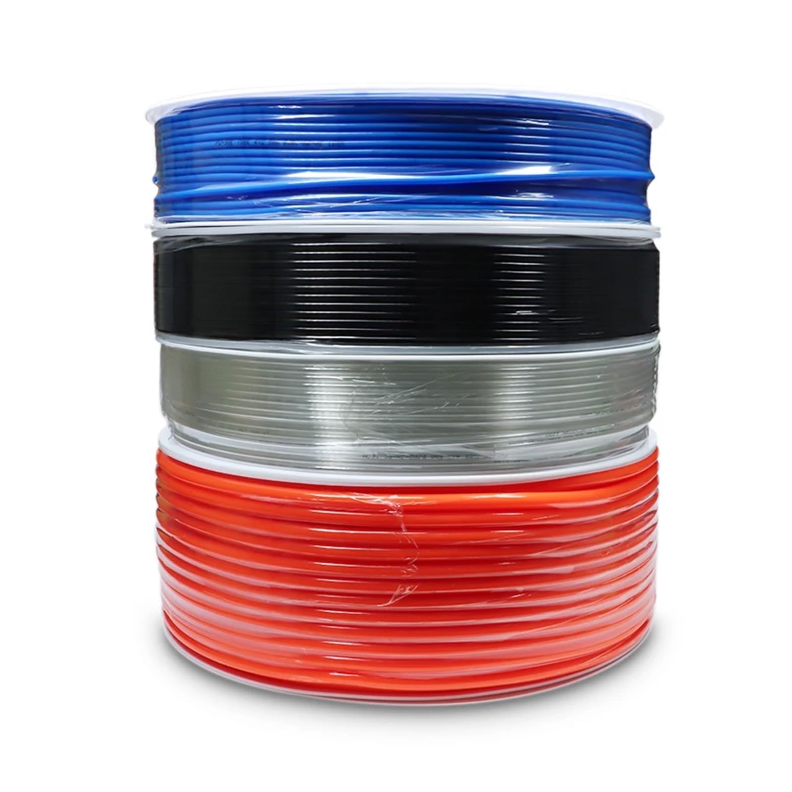 Tubo Neumático PU 1-10m Poliuretano 3-20mm | Air Component Hose(Black,8 METERS_OD 12XID 8MM)