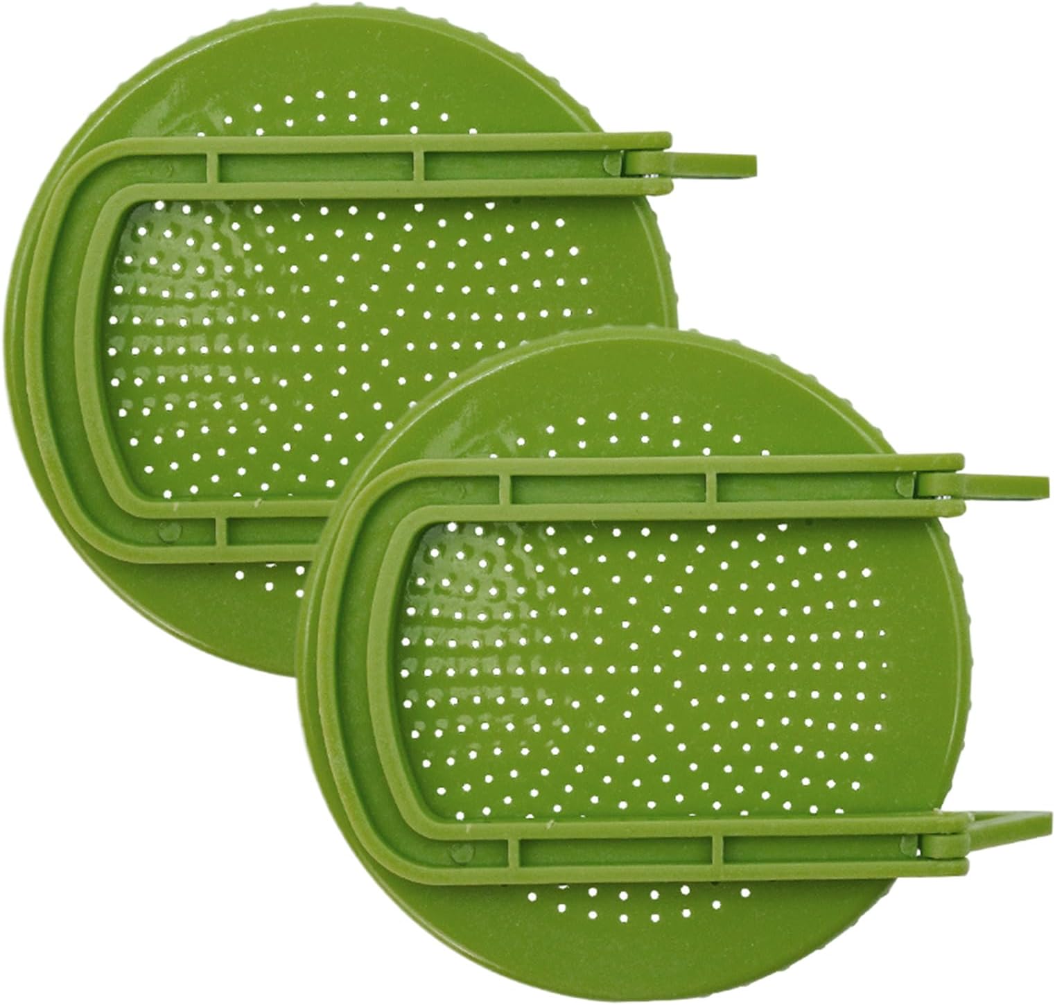 Generisch Lids for Sprout Jars - 2-Piece Set with Stand for Wide Mouth Jars, Lid for Growing Bean Sprouts with Stand - For Alfalfa Broccoli Mung Growing Germination Home Indoor