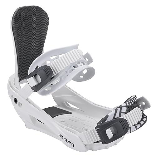 5th Element Summit Stealth Adult Snowboard Bindings for Men-Designed for