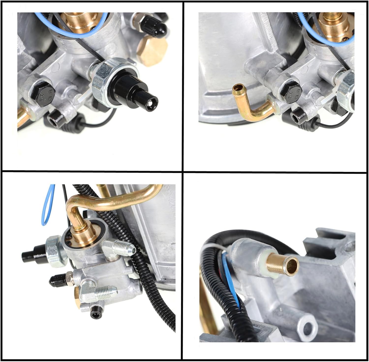 WFLNHB Fuel Filter Housing F6TZ-9155-AB F6TZ9155AB F6TZ-9B246-BA F6TZ9B246BA Replacement for Ford E350 F250 F350 7.3L 94-97