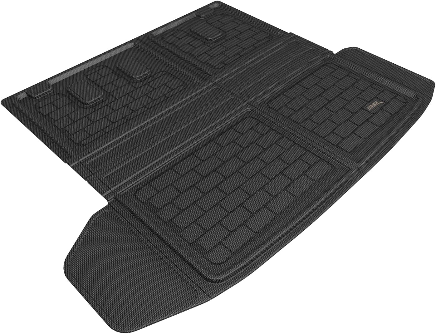 3D MAXpider Custom Fit Kagu Cargo Liner (Black) Compatible With Honda Pilot 2023-2026 - Cargo Liner