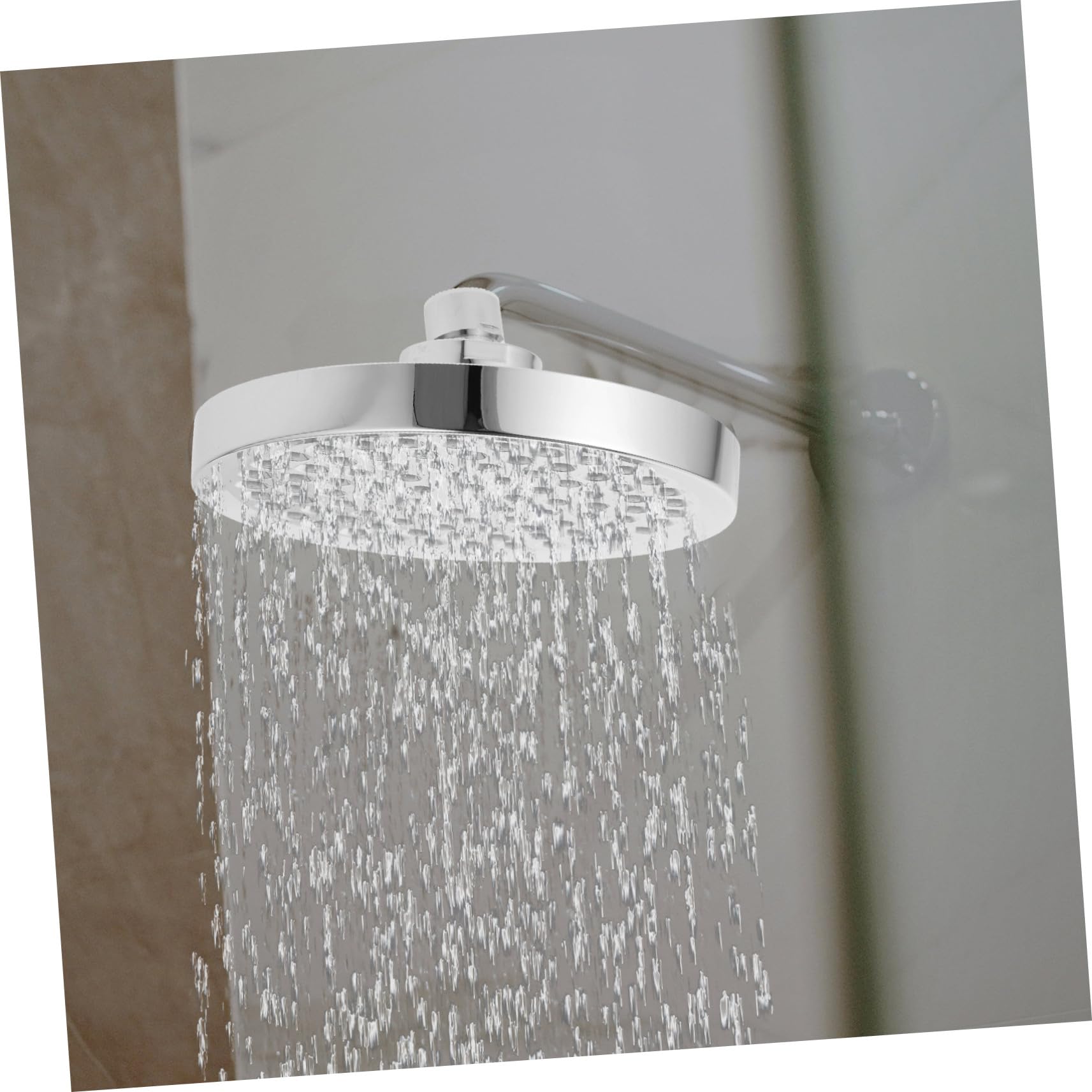 WOONEKY Filtro de Ducha 15 Niveles de Ajuste y Rotación de 360 Grados, Cabezal de Ducha Filtro Multi Capa para Agua Dura, Material Abs y Algodón, Fácil de Usar y Ajustable