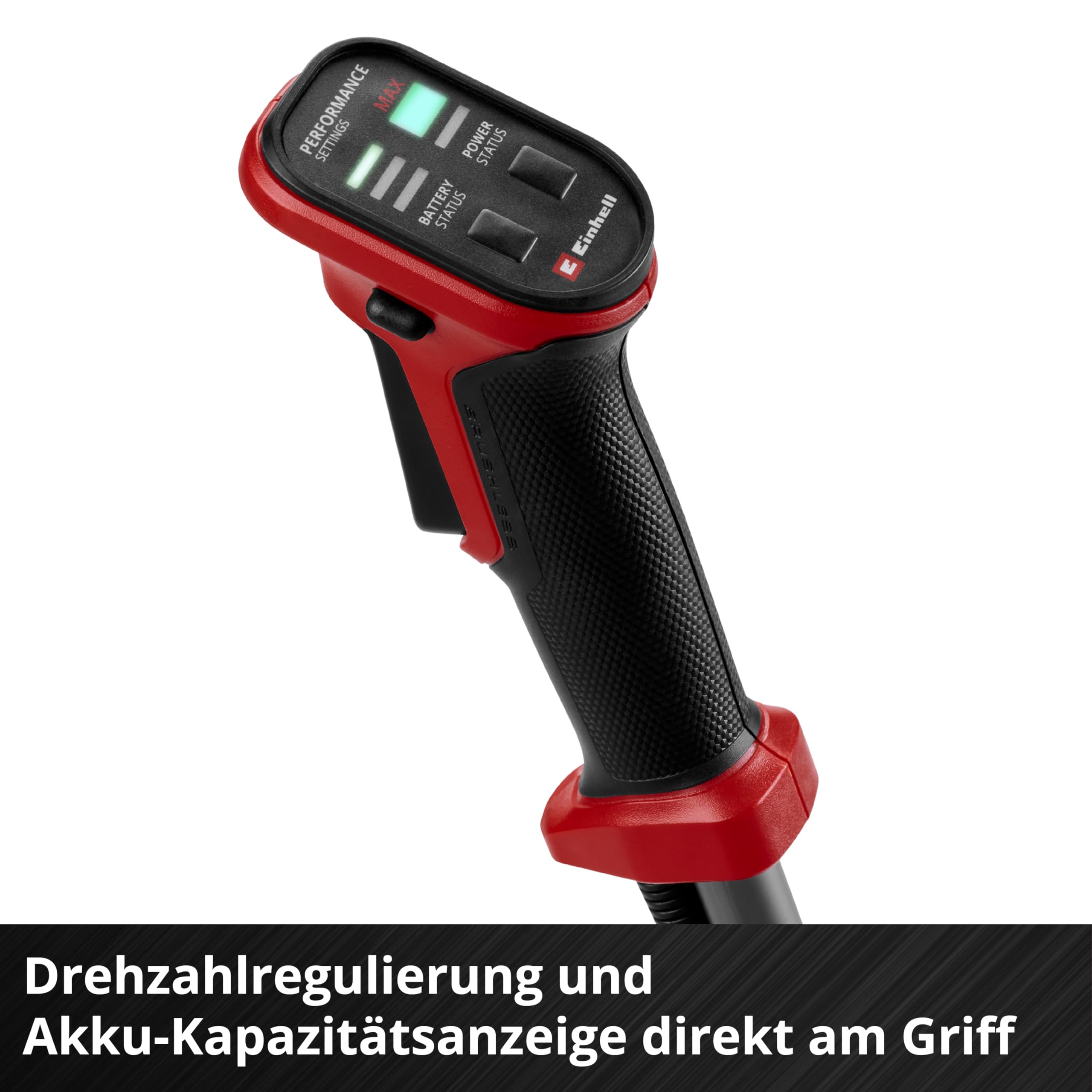 Einhell Professional Akku-Sense GP-BC 36/430 Li BL - Solo Power X-Change (36 V, Brushless, 43 cm Schnittbreite, Doppelfaden mit Tippautomatik, 3-Zahn-Messer, ohne Akku)