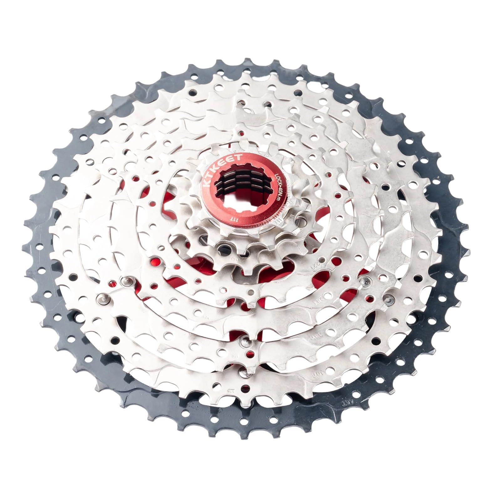 8 Gang Kassette 11-30T/32T/34T/36T/40T/42T/46T Mountainbike Kassette 8 Gang Fahrrad Kassette Ritzel Kompatibel mit Shimano Ultegra XT Sunrace Sram
