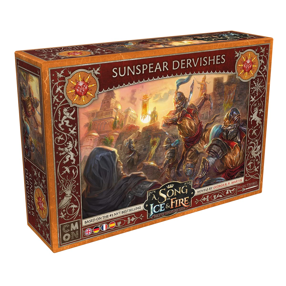 Asmodee | CMON | A Song of Ice & Fire – Sunspear Dervishes | Expansion | Tabletop | 2 Players | From 14+ Years | 45–60 Minutes | German | Multilingual — image 1