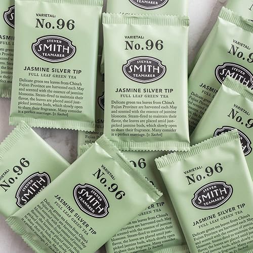 Miniatura 9 de Steven Smith Teamaker Matcha No. 7, con cafeína, sin azúcar, cultivado de manera sostenible, té verde matcha en polvo, lata de 40 gramos