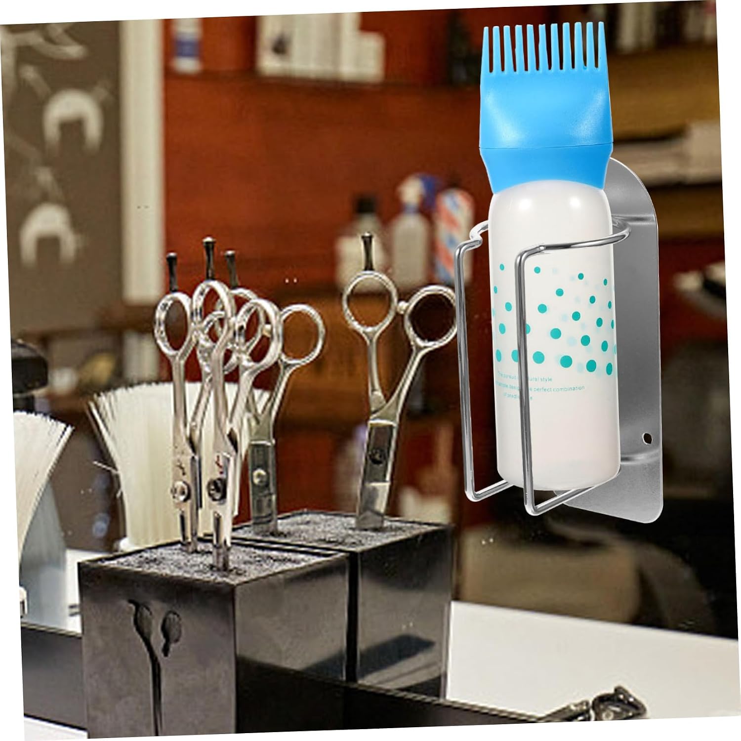2 Pack 120ml Plastic Hair Color Applicator Bottles with Comb