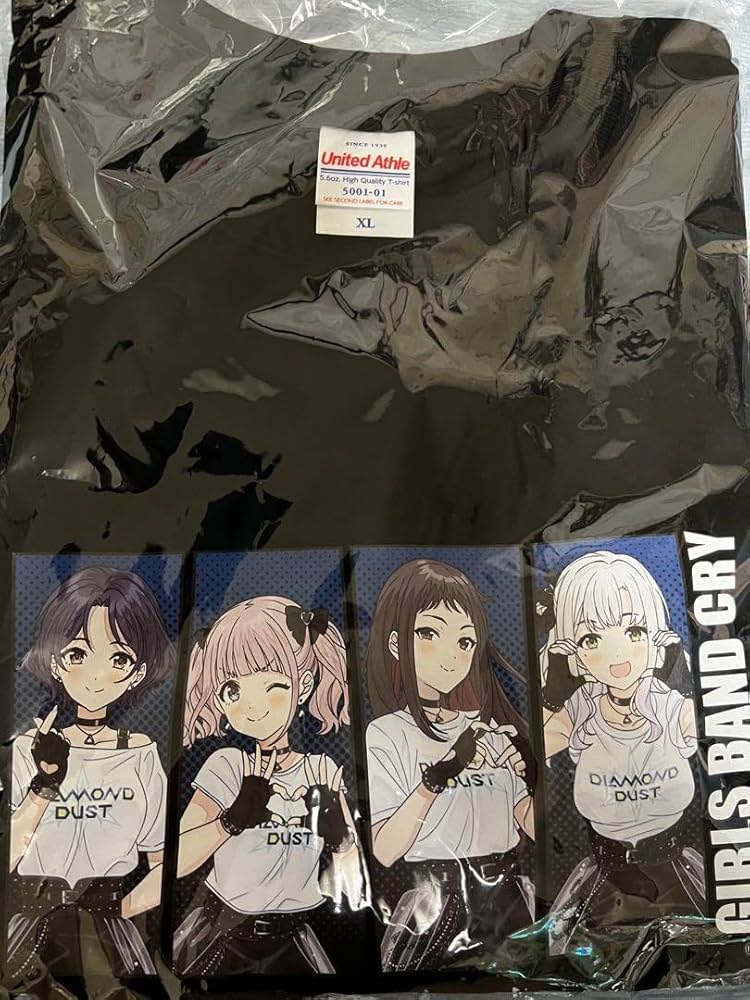 ガールズバンドクライ　ドンキホーテ　Tシャツセット アニメ『ガールズバンドクライ』ドン・キホーテ限定商品が発売