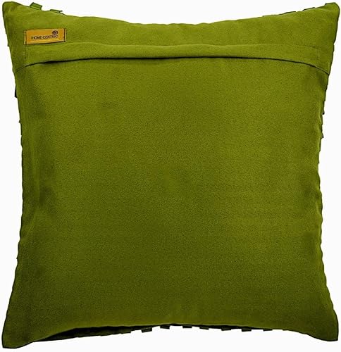 Miniatura 8 de The HomeCentric Juego de 2 fundas de cojín moradas, 18 x 18 pulgadas (17.7 x 17.7 in), funda de almohada cuadrada de gamuza sintética, color morado