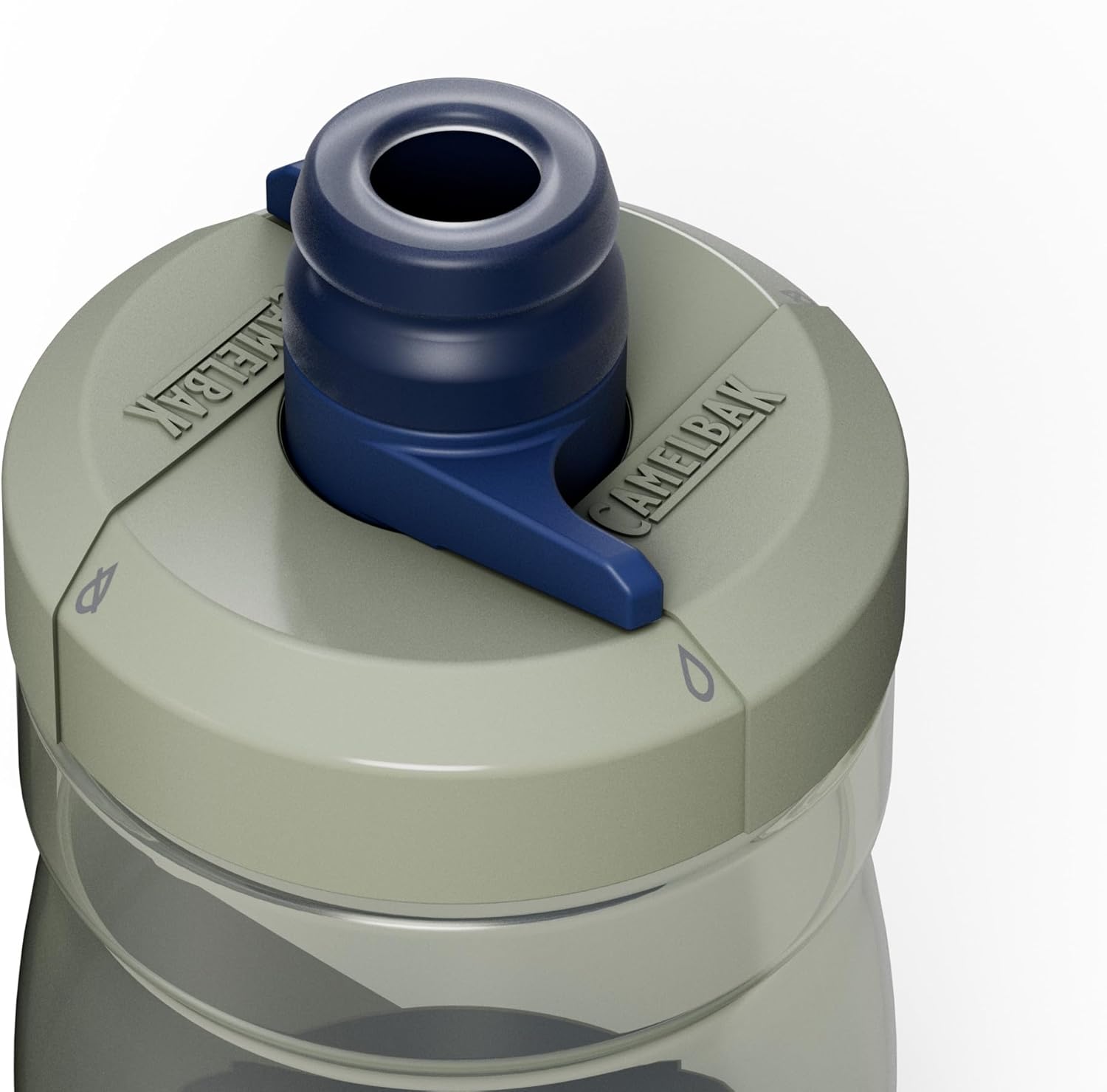 CamelBak Podium Bike Squeeze Water Bottle Mercury Fog, 15oz - Image 4