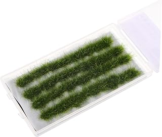 Yardwe Grass Tufts 1 Box Long Strip Simulation Grass DIY Sand Table Simulation Lawn Micro Landscape Artificial Grass