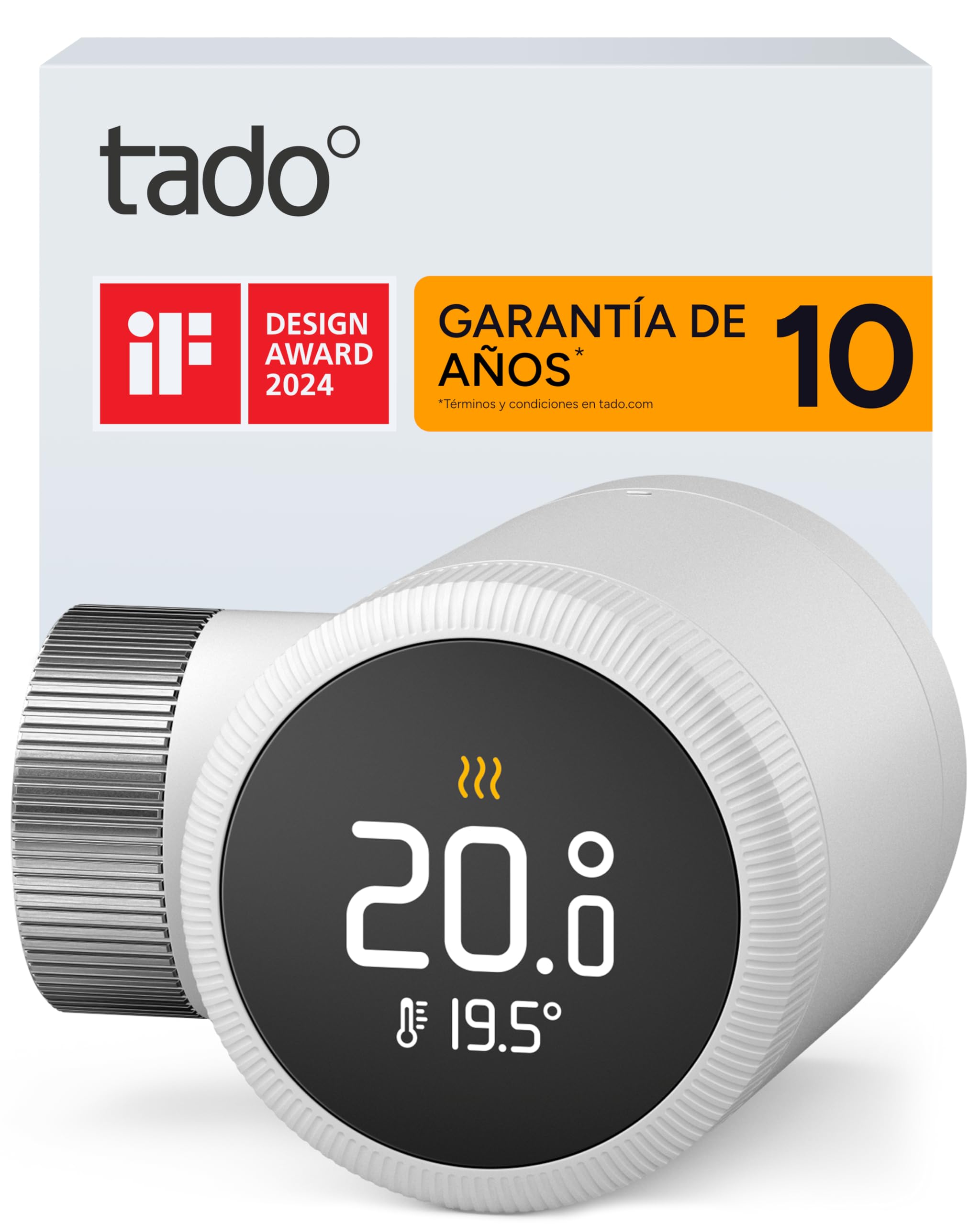 tado ° X Smart Radiator Thermostat with App and Smart Speaker (Alexa, Siri, Google Assistant), Save Energy and Cost, Easy Installation