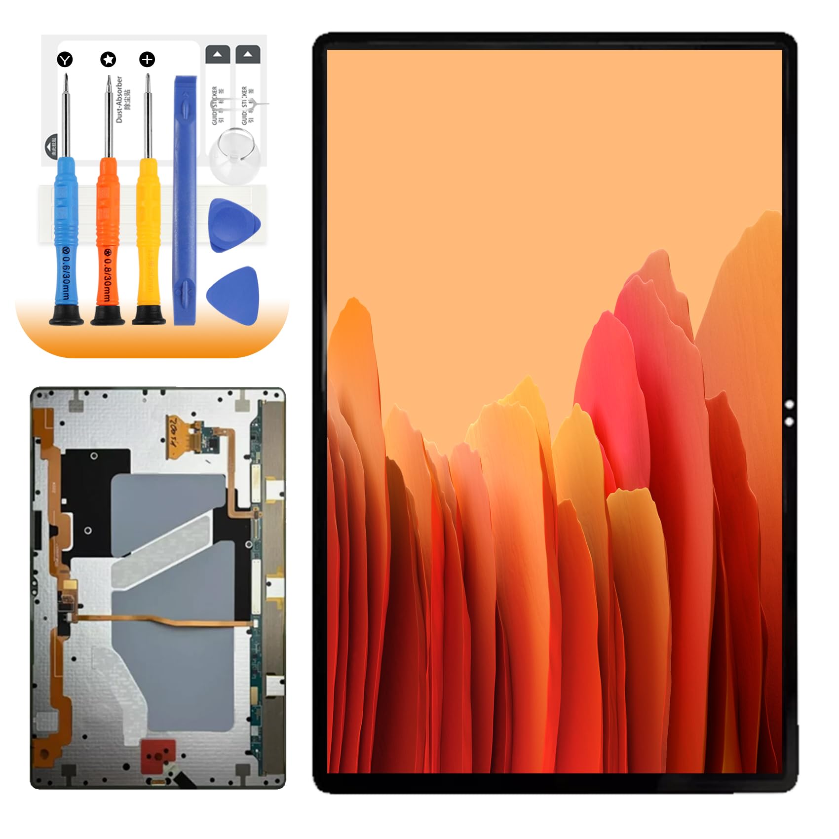for Samsung Galaxy Tab S9 Ultra Screen Replacement for for Samsung Tab S9 Ultra LCD SM-X910 X916 LCD Display Touch Screen Assembly Repair Parts