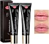 2PCS Lip Plumper & Boosting Serum – Hydrating Lip Moisturizer,Plumping Lip Gloss & Oil Set,Reduces Lip Lines,Locks In Moisture,Brightens & Repairs – Long Lasting Tinted Lip Balm for Everyday Lip Care