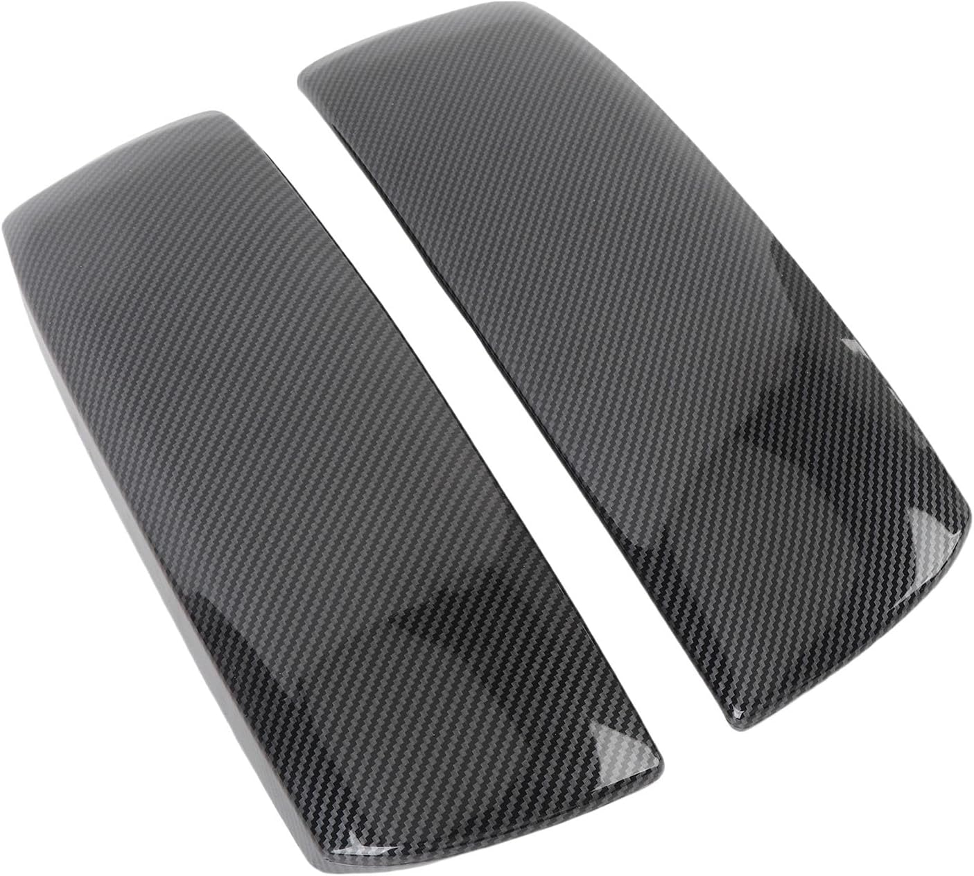 Stylish Carbon Fiber Style Center Console Armrest Lid Protector Trim Premium Material for X5 E70 X6 E71